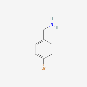 4-Bromobenzylamine chemical structure (CAS 3959-07-7)