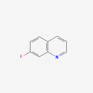 7-Fluoroquinoline chemical structure (CAS 396-32-7)
