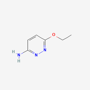 6-Ethoxypyridazin-3-amine chemical structure (CAS 39614-78-3)