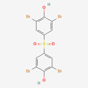 4,4'-Sulfonylbis(2,6-dibromophenol) chemical structure (CAS 39635-79-5)