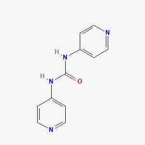 1,3-Di(pyridin-4-yl)urea chemical structure (CAS 39642-87-0)