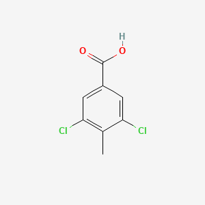 3,5-Dichloro-4-methylbenzoic acid chemical structure (CAS 39652-34-1)