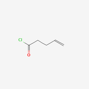Pent-4-enoyl chloride chemical structure (CAS 39716-58-0)