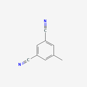 5-Methylisophthalonitrile chemical structure (CAS 39718-07-5)
