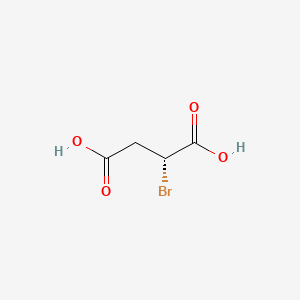 (R)-2-Bromosuccinic acid chemical structure (CAS 3972-41-6)