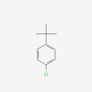 1-tert-Butyl-4-chlorobenzene chemical structure (CAS 3972-56-3)