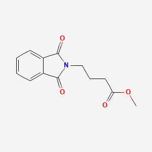Methyl 4-(1,3-dioxoisoindolin-2-yl)butanoate chemical structure (CAS 39739-03-2)