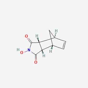 rel-(3aR,4S,7R,7aS)-2-Hydroxy-3a,4,7,7a-tetrahydro-1H-4,7-methanoisoindole-1,3(2H)-dione chemical structure (CAS 39743-84-5)