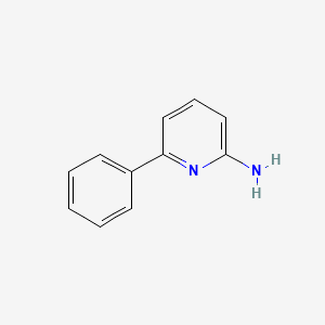 2-Amino-6-phenylpyridine chemical structure (CAS 39774-25-9)