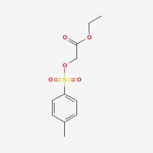 Ethyl 2-(tosyloxy)acetate chemical structure (CAS 39794-75-7)