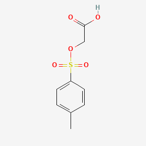 2-(Tosyloxy)acetic acid chemical structure (CAS 39794-77-9)