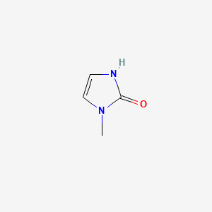 1-Methyl-1H-imidazol-2(3H)-one chemical structure (CAS 39799-77-4)