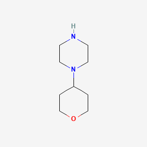 1-(Tetrahydropyran-4-yl)piperazine chemical structure (CAS 398137-19-4)