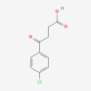3-(4-Chlorobenzoyl)propionic acid chemical structure (CAS 3984-34-7)