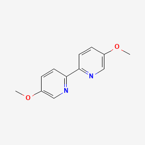 5,5'-Dimethoxy-2,2'-bipyridine chemical structure (CAS 39858-87-2)