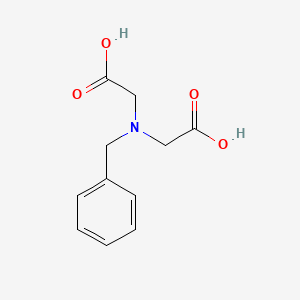 2,2'-(Benzylazanediyl)diacetic acid chemical structure (CAS 3987-53-9)