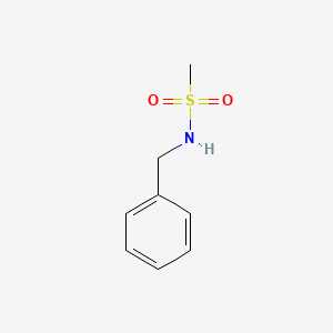 N-Benzylmethanesulfonamide chemical structure (CAS 3989-45-5)