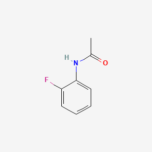 N-(2-Fluorophenyl)acetamide chemical structure (CAS 399-31-5)