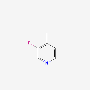 3-Fluoro-4-methylpyridine chemical structure (CAS 399-88-2)
