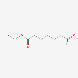 Ethyl 7-oxoheptanoate chemical structure (CAS 3990-05-4)