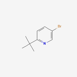 5-Bromo-2-(tert-butyl)pyridine chemical structure (CAS 39919-58-9)