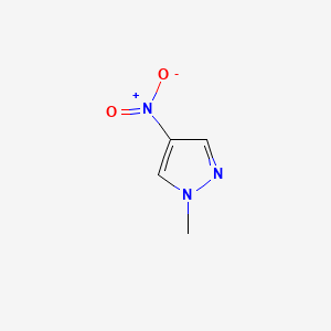 1-Methyl-4-nitro-1H-pyrazole chemical structure (CAS 3994-50-1)