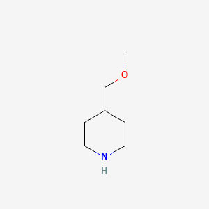 4-(Methoxymethyl)piperidine chemical structure (CAS 399580-55-3)