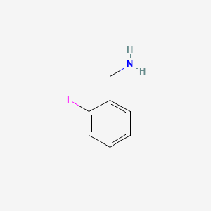 (2-Iodophenyl)methanamine chemical structure (CAS 39959-51-8)