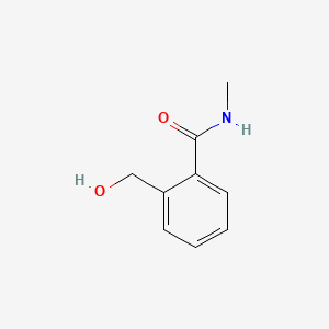 2-(Hydroxymethyl)-N-methylbenzamide chemical structure (CAS 39976-03-9)