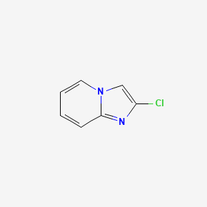 2-Chloroimidazo[1,2-a]pyridine chemical structure (CAS 3999-05-1)