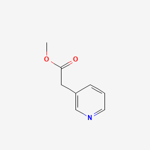 Methyl 2-(pyridin-3-yl)acetate chemical structure (CAS 39998-25-9)