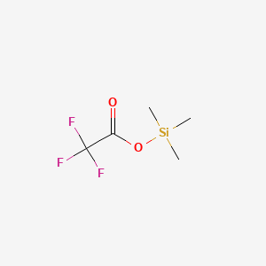 Trimethylsilyl trifluoroacetate chemical structure (CAS 400-53-3)