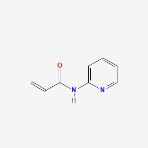 N-(Pyridin-2-yl)prop-2-enamide chemical structure (CAS 40000-69-9)