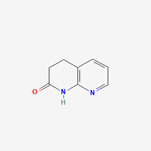 3,4-Dihydro-1,8-naphthyridin-2(1H)-one chemical structure (CAS 40000-79-1)
