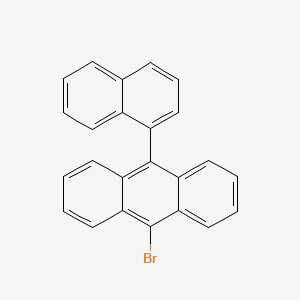 9-Bromo-10-(1-naphthyl)anthracene chemical structure (CAS 400607-04-7)