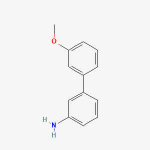 3-(3-Methoxyphenyl)aniline chemical structure (CAS 400748-70-1)