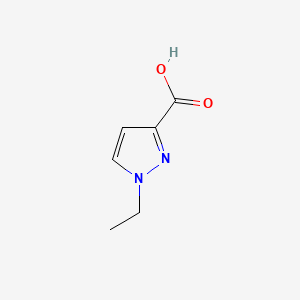 1-Ethylpyrazole-3-carboxylic Acid chemical structure (CAS 400755-44-4)