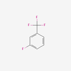 3-Fluorobenzotrifluoride chemical structure (CAS 401-80-9)