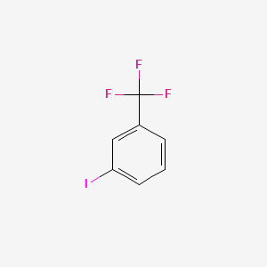 1-Iodo-3-(trifluoromethyl)benzene chemical structure (CAS 401-81-0)