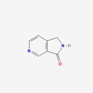 1H-Pyrrolo[3,4-c]pyridin-3(2H)-one chemical structure (CAS 40107-95-7)