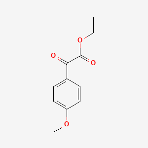 Ethyl 4-methoxybenzoylformate chemical structure (CAS 40140-16-7)