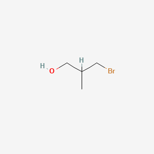 3-Bromo-2-methylpropan-1-ol chemical structure (CAS 40145-08-2)