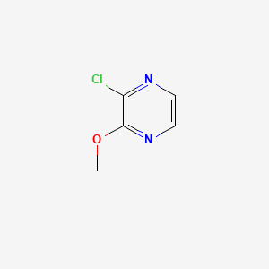 2-Chloro-3-methoxypyrazine chemical structure (CAS 40155-28-0)