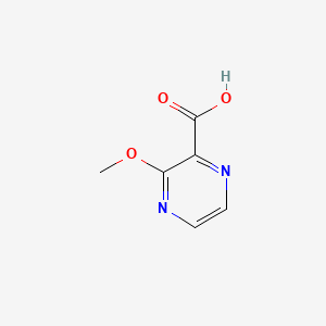 3-Methoxypyrazine-2-carboxylic acid chemical structure (CAS 40155-47-3)