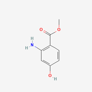 Methyl 2-amino-4-hydroxybenzoate chemical structure (CAS 401568-70-5)