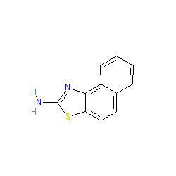 Naphtho[1,2-d]thiazol-2-amine chemical structure (CAS 40172-65-4)