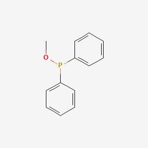 Methoxydiphenylphosphine chemical structure (CAS 4020-99-9)