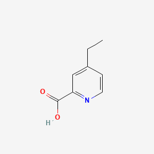 4-Ethylpicolinic acid chemical structure (CAS 4021-13-0)