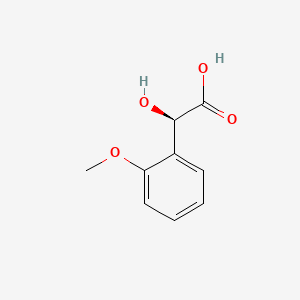 (R)-2-Hydroxy-2-(2-methoxyphenyl)acetic acid chemical structure (CAS 4023-92-1)