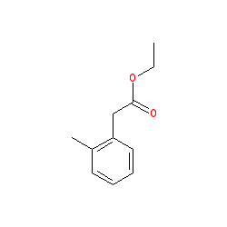 Ethyl o-Tolylacetate chemical structure (CAS 40291-39-2)
